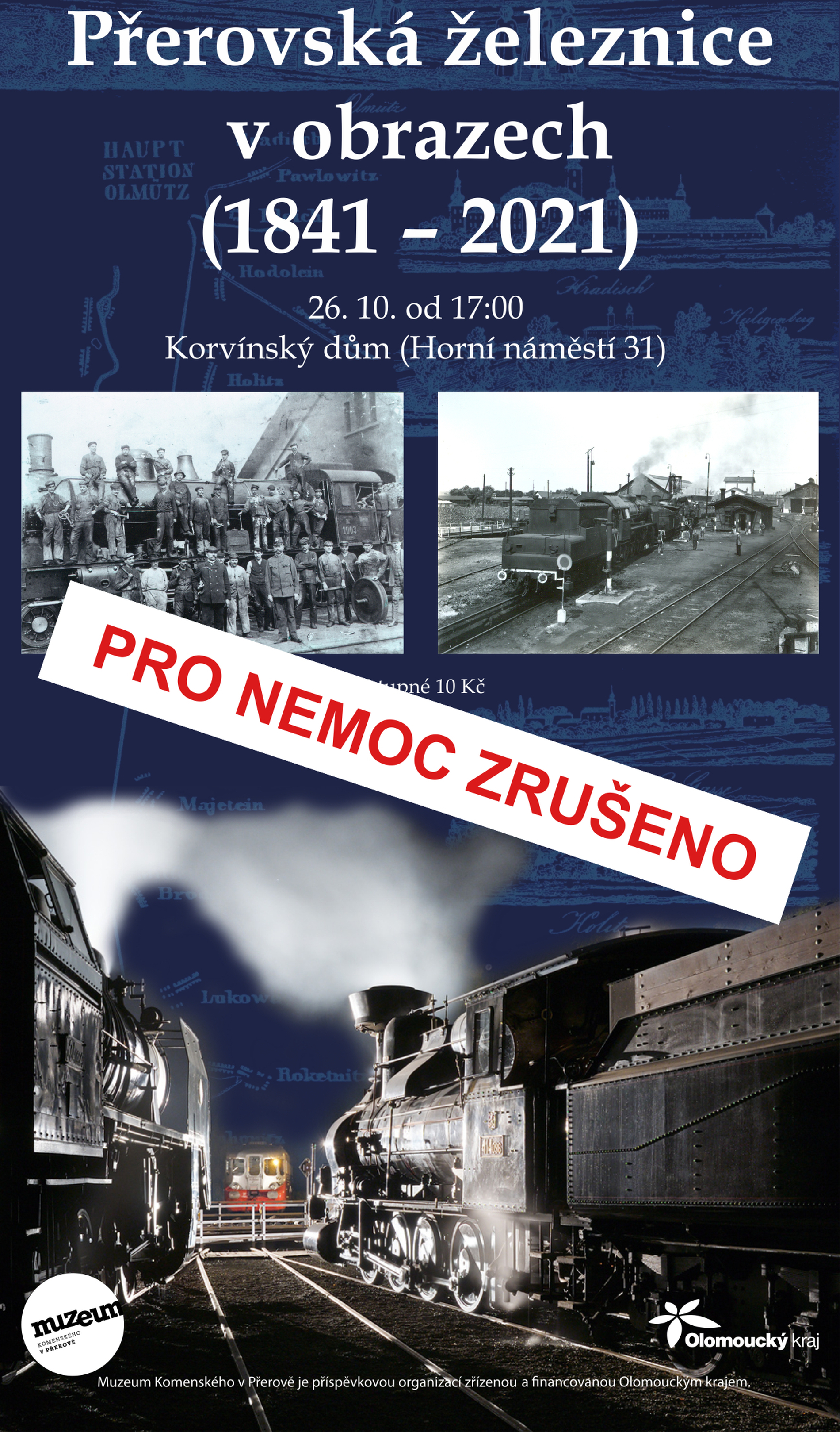 Přerovská železnice v obrazech (1841–2021)
