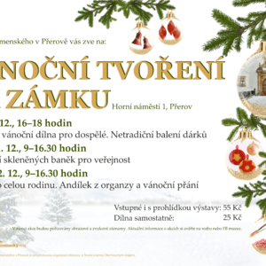 Tvořivé dílny na zámku