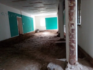 15_2022 Bourací práce v prostoru bývalého výstavního sálu.