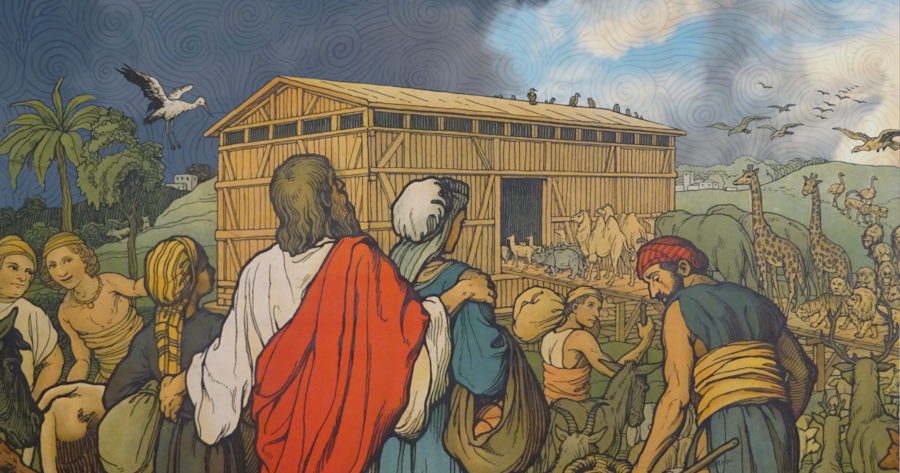 Kdo je Noe? Starý zákon na školních obrazech
