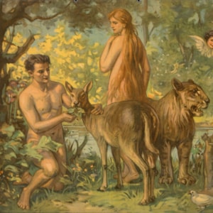 Doubek č. 2 Adam a Eva v ráji-min