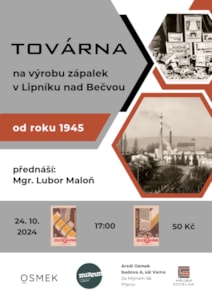 Továrna na výrobu zápalek od roku 1945