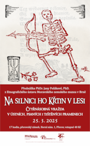 Přednáška Na silnici ho Křtin-plakát