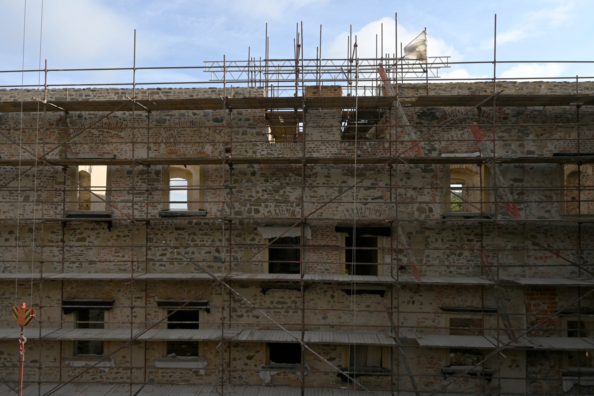 Hrad Helfštýn: 894 dní v rekonstrukci