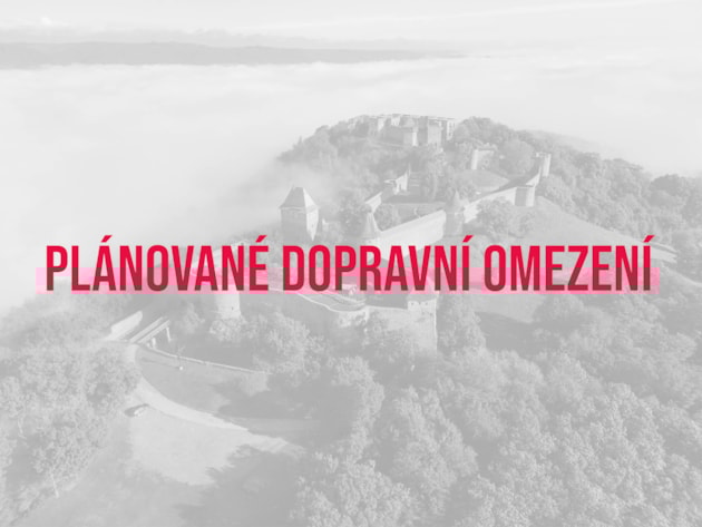 UPOZORNĚNÍ NA DOPRAVNÍ OMEZENÍ