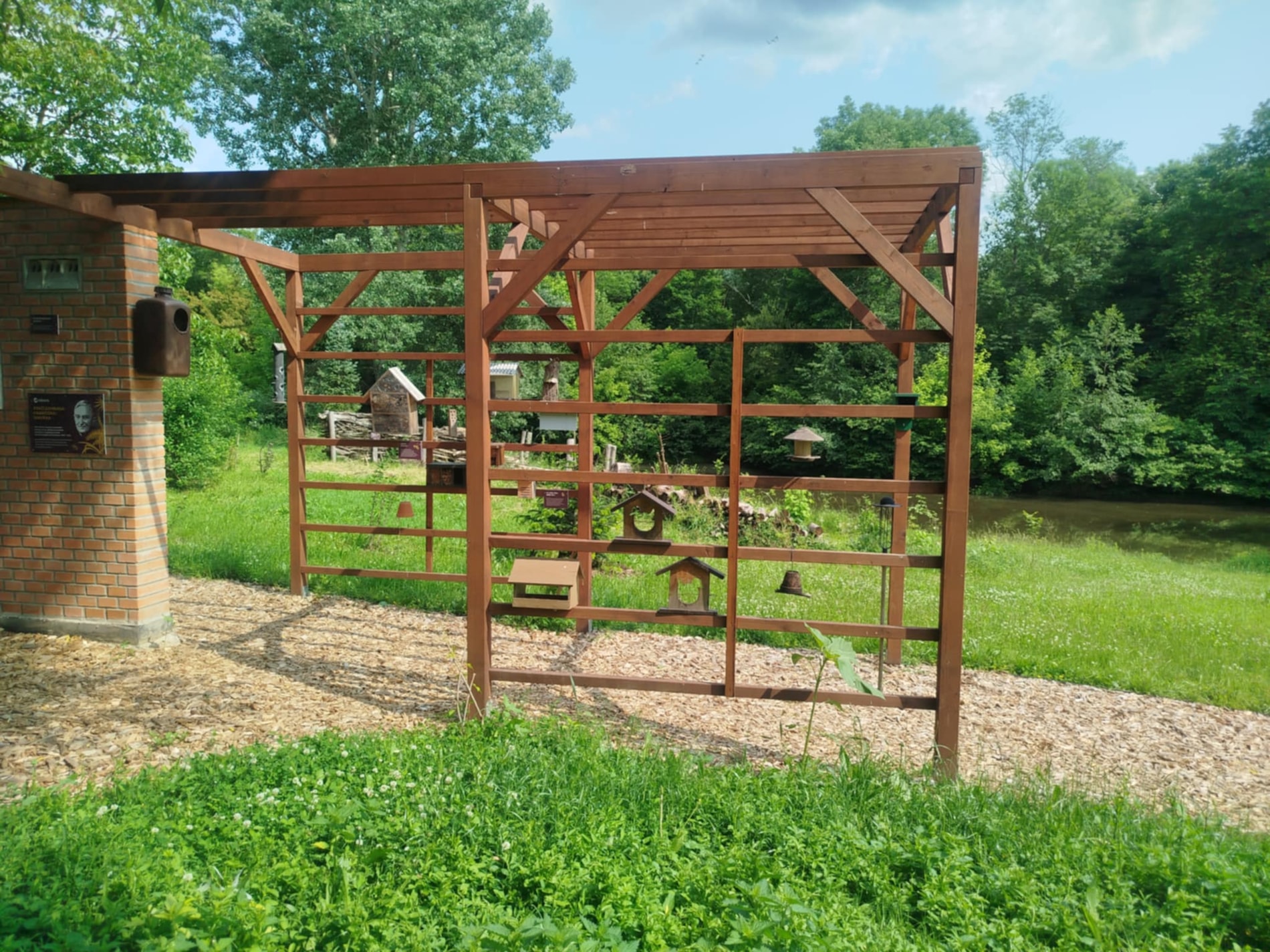 František Ginter's bird garden