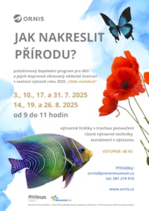 2025_ORNIS_vytvarne dilny_ prazdniny_Jak nakreslit prirodu