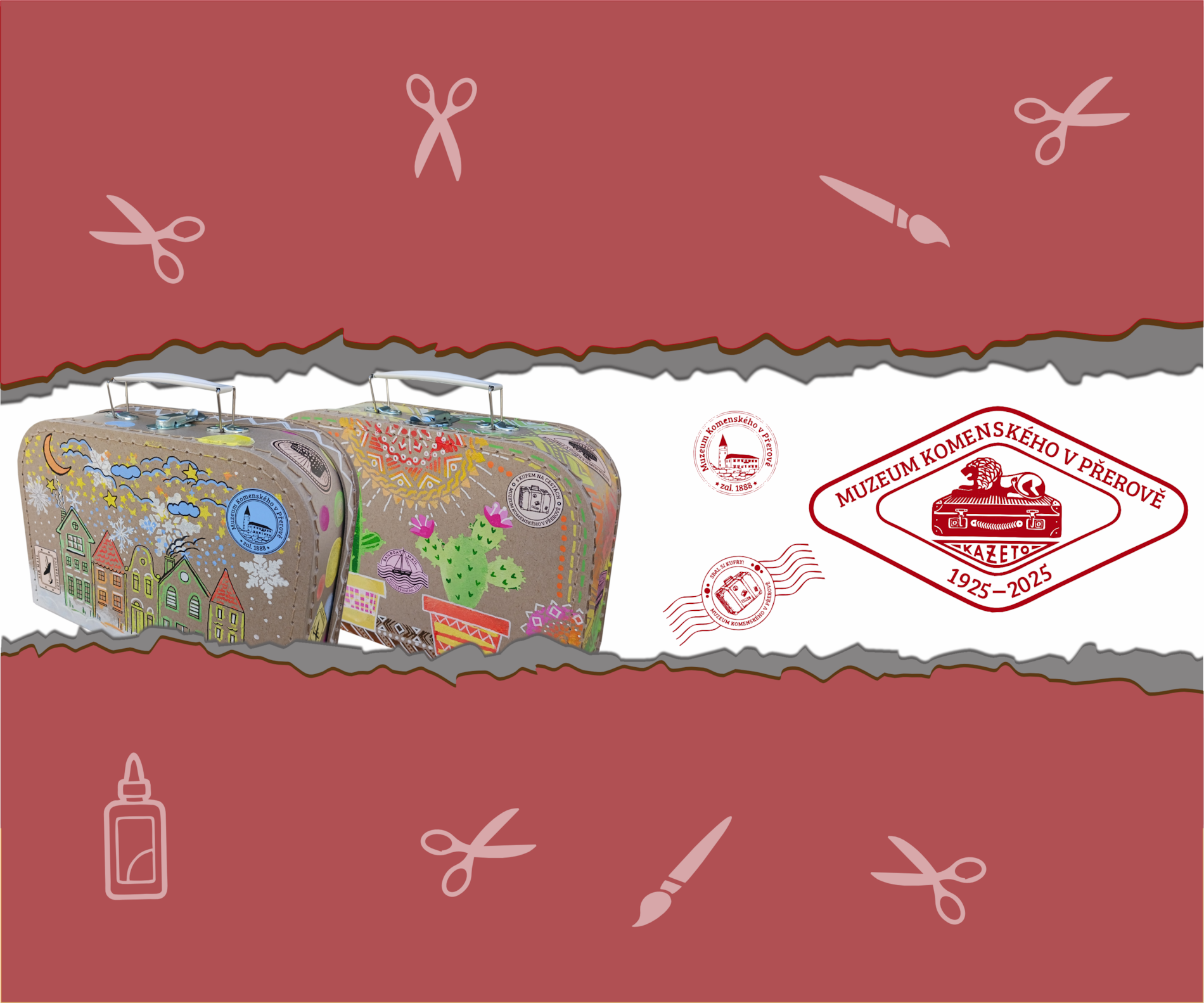 Tvoříme v muzeu: Sbal si kufry po sedmé!