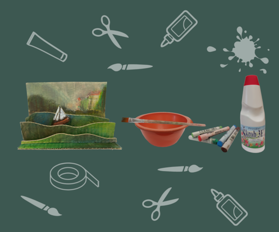 Tvořivá středa v muzeu: Krajina ve vrstvách 