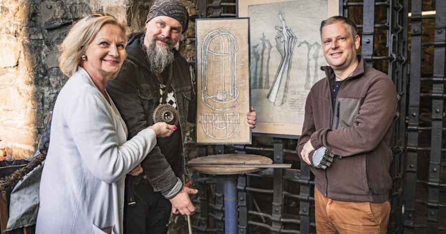 KOVÁŘI NA HELFŠTÝNĚ PODPOŘILI DOBROU VĚC