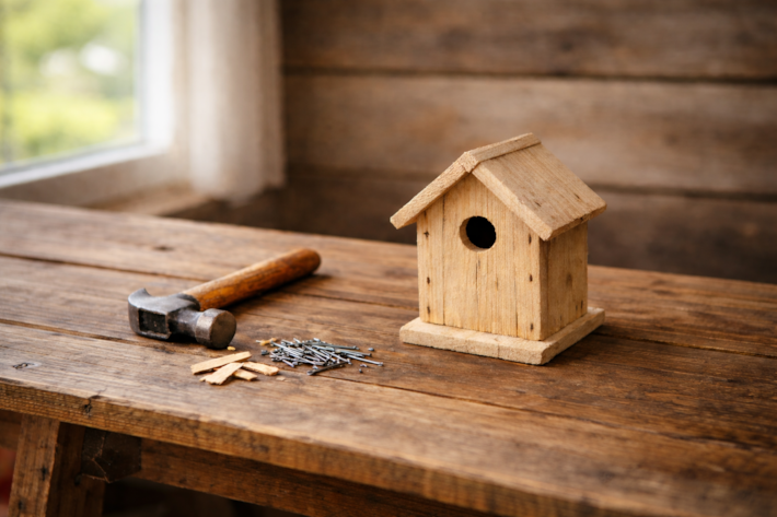 Ptačí budka - dílna