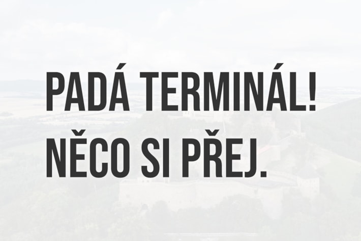 UPOZORNĚNÍ OHLEDNĚ PLATEB KARTOU // CARD PAYMENT NOTICE