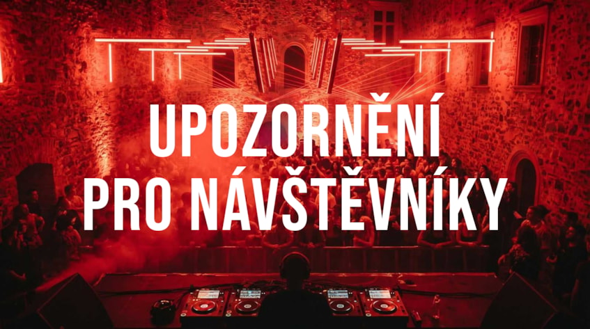 UPOZORNĚNÍ NA MOŽNÁ OMEZENÍ BĚHEM PŘÍPRAV FESTIVALU HELL YES