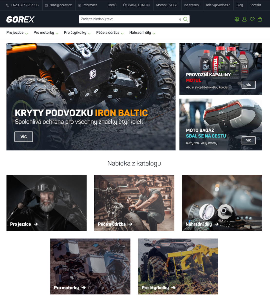 gorex homepage