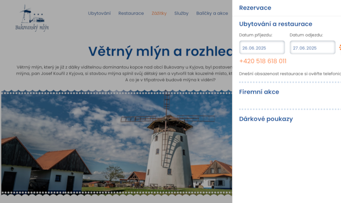 BM rezervace