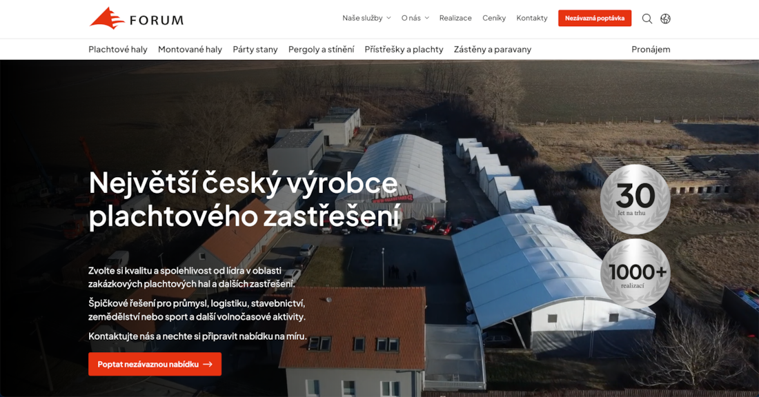 velkostany.cz - desktop