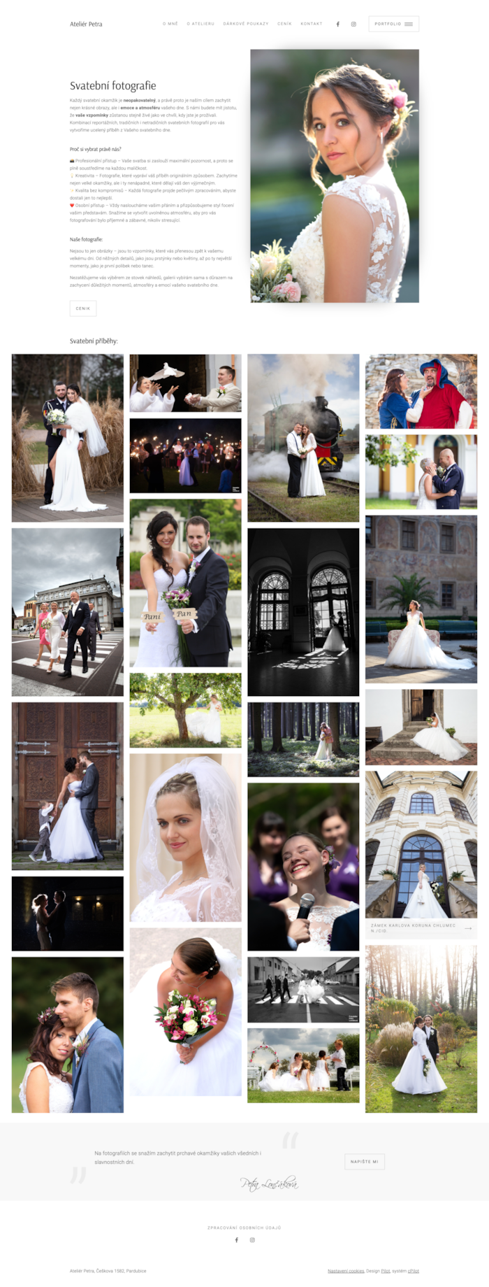 atelier svatebni