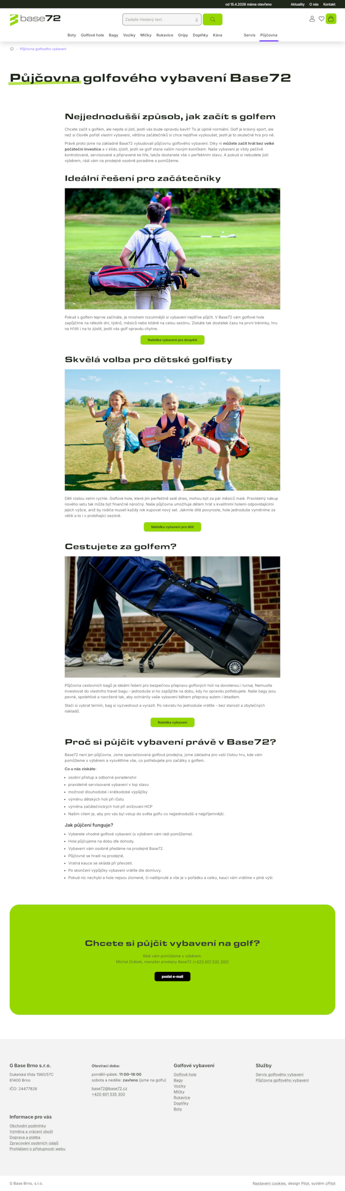 base72 - půjčovna