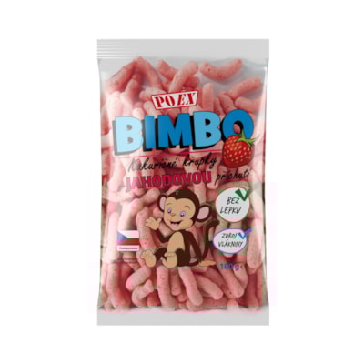Bimbo with strawberry flavour, 100 g