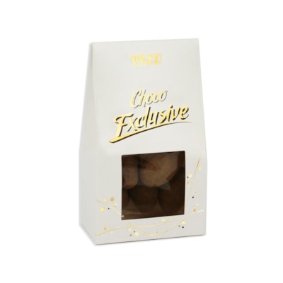 Dárková krabička - mandle v mléčné čokoládě a skořici, 25 g