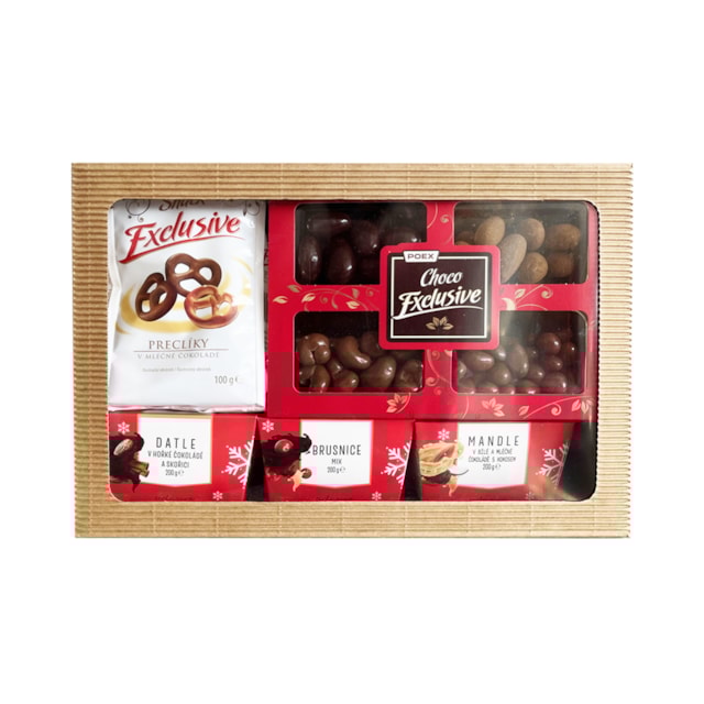 Dárková krabice - vánoční, 1140 g