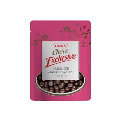 Brusnice v hořké čokoládě, 100 g