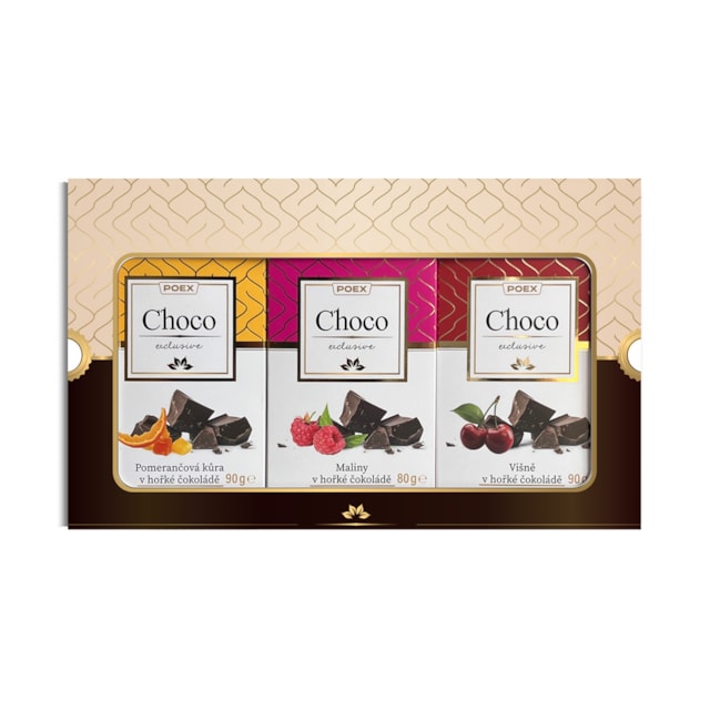 Dárkové krabičky se zlatou ražbou, 260 g