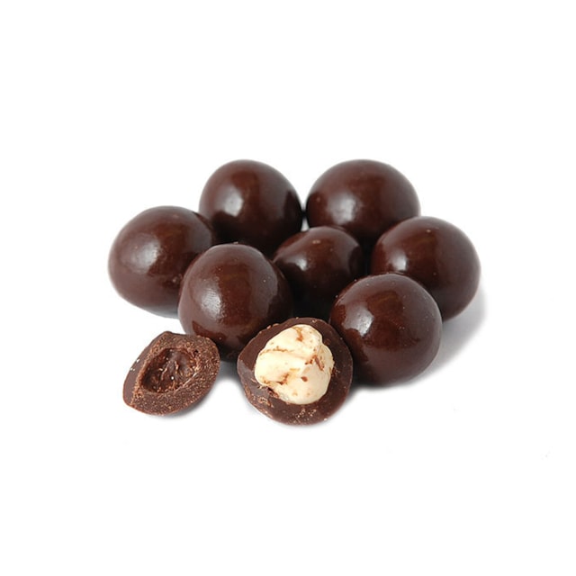 Lísková jádra v hořké čokoládě, 1 kg