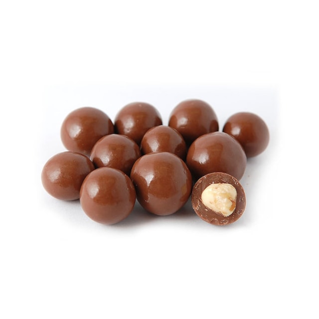 Lísková jádra v mléčné čokoládě, 1 kg