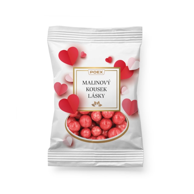 Malinový kousek lásky, 50 g