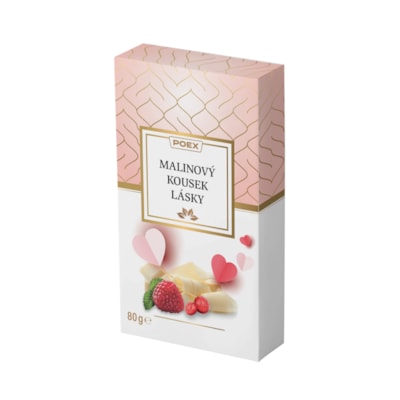 Malinový kousek lásky, 80 g
