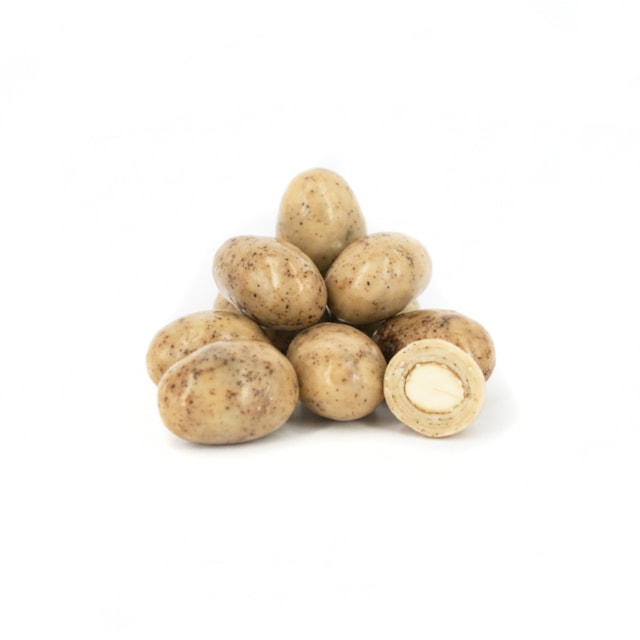 Mandle v bílé čokoládě s kávou, 1 kg