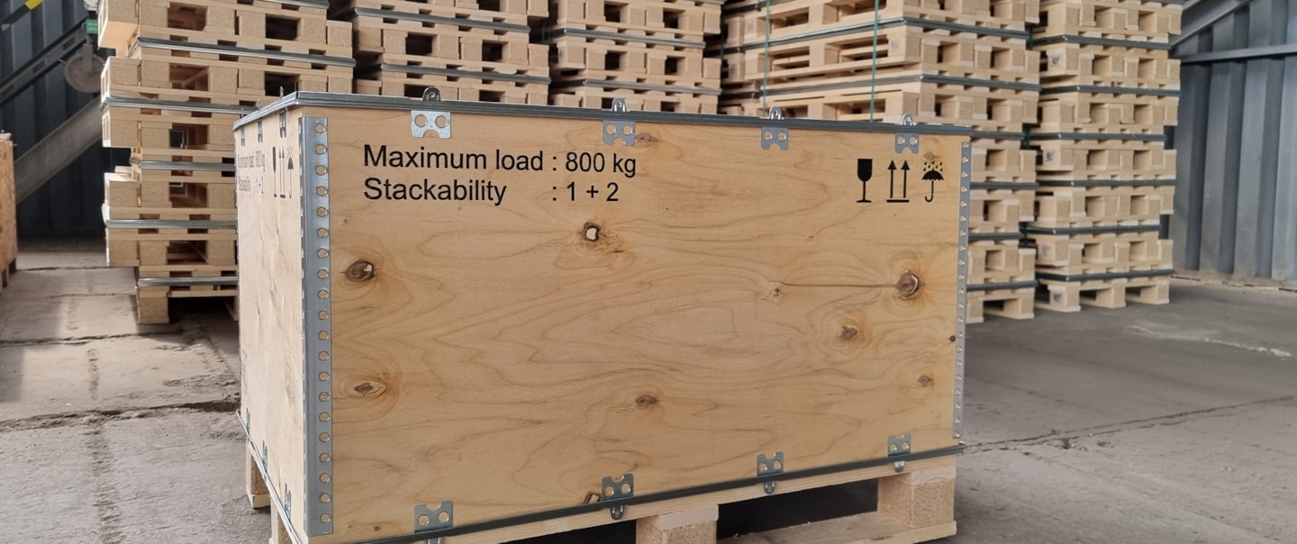 Folding plywood storage boxes - ProBox