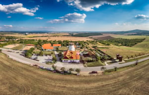 Bukovanský mlýn - letecký pohled