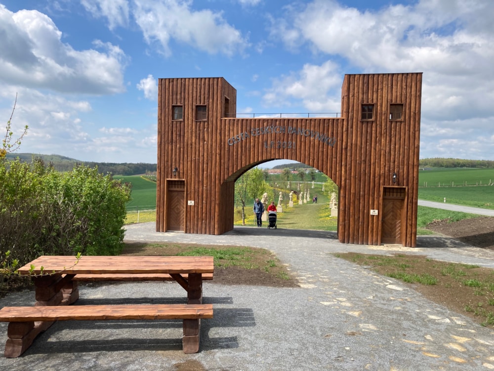 Gateway to the Avenue of Czech Monarchs