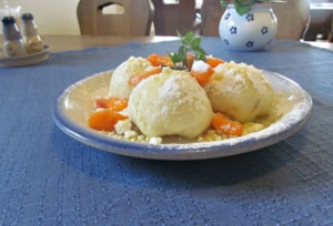 Meruňkové knedlíky 