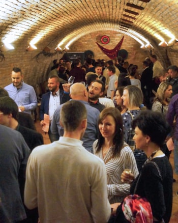 Traditional wine tasting