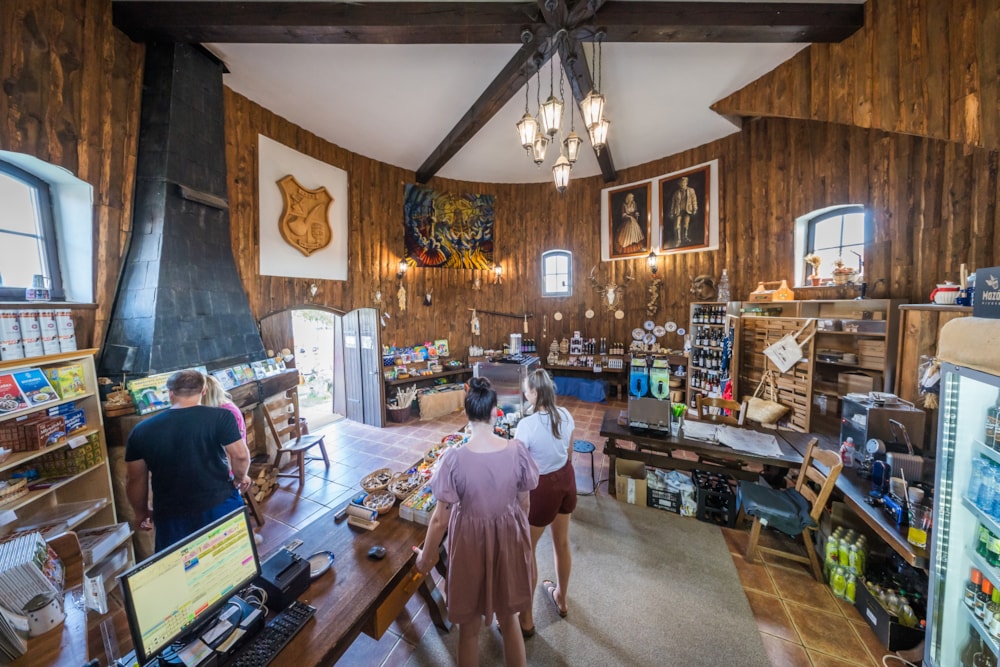 Fireplace in the mill