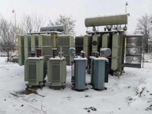 Transformátory určené k likvidaci