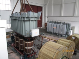 Oprava transformátoru 40MVA,ŠKODA 8ERH M-0 s výměnou sekundárního napětí na 23kV.JPG