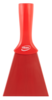 Nylon. ruční špachtle, rukojeť se závitem,100 mm, Vikan 40124 červená