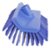 Kartáč se zahnutou konstrukcí, střední, 265 mm, Vikan 70478 fialový
