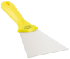 Ruční špachtle s nerez. břitem, 100 mm, Vikan 40096, žlutá