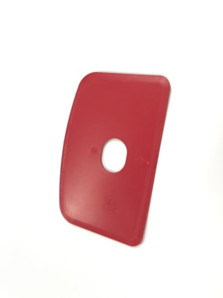 Detekovatelná pružná škrabka s otvorem 14,5 cm 71910-3 červená (náhrada za P1843-3)