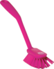 Kartáč na nádobí, střední, 280 mm, Vikan 42371 růžový
