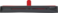 Stěrka na kondenzát, 400 mm, Vikan 77164 červená