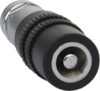 Oplachovací tryska 70 mm, 1/ 2”, regulovatená, Vikan 9354 černá
