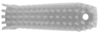 Malý ruční kartáč, střední, 325 mm, Vikan 35875 bílý