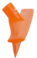 Stěrka s jednoduchou čepelí, 395 mm, Vikan 71407 oranžová