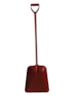 Detekovatelná lopata 330 x 340 mm, L1330 mm, červená, 75104-03